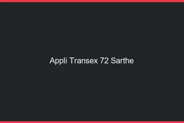 Appli Transex 72 Sarthe