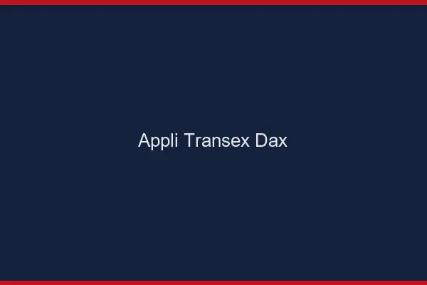 Appli Transex Dax