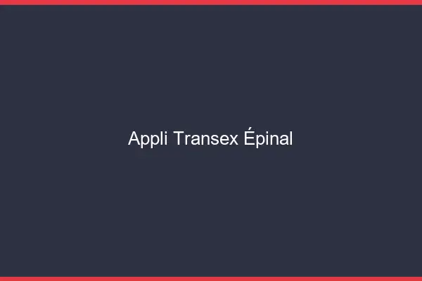 Appli Transex Épinal