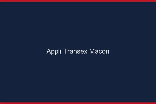 Appli Transex Mâcon