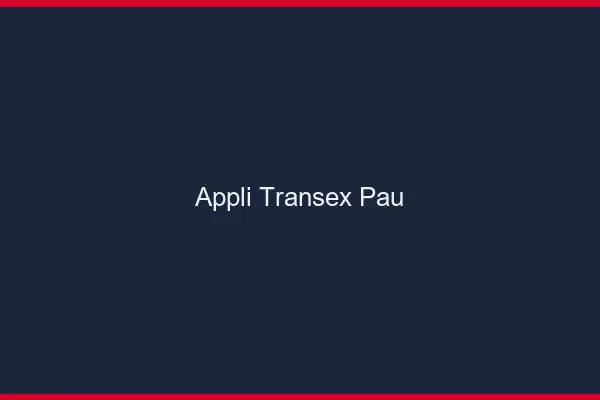 Appli Transex Pau
