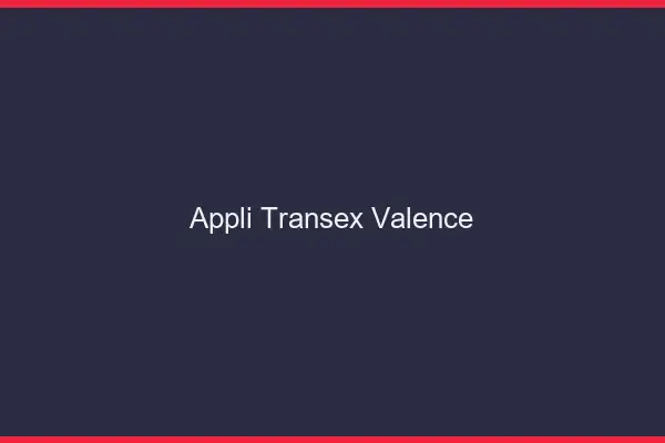 Appli Transex Valence