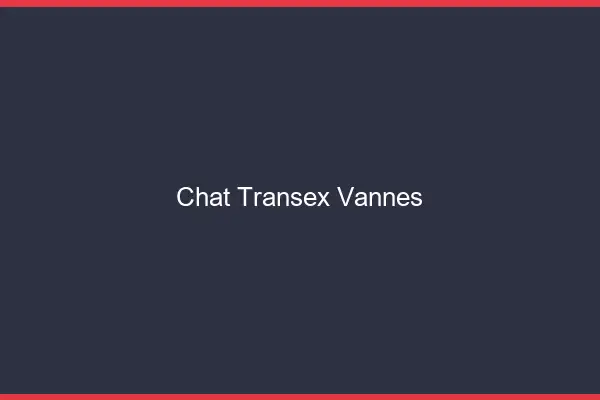 Chat Transex Vannes