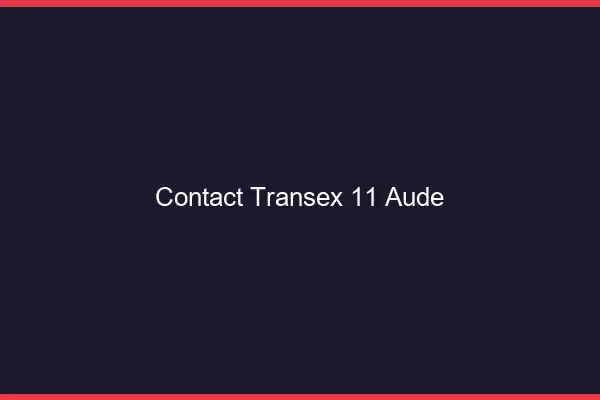 Contact Transex 11 Aude