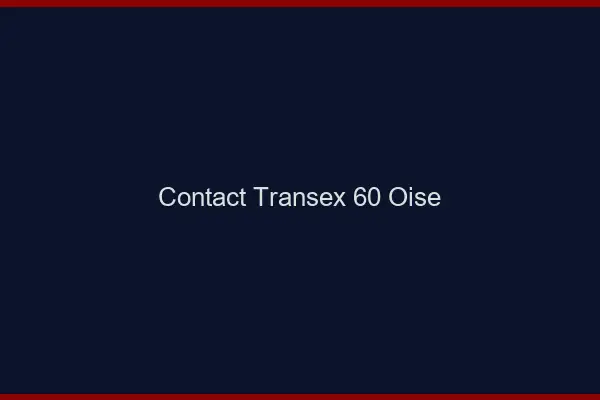 Contact Transex 60 Oise