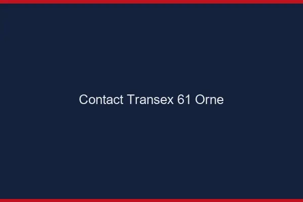 Contact Transex 61 Orne