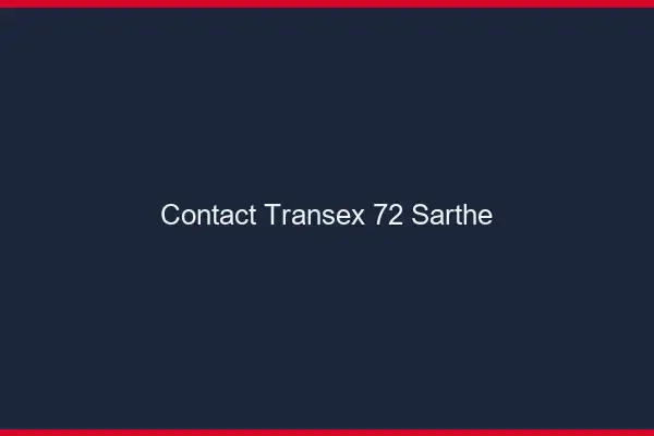 Contact Transex 72 Sarthe