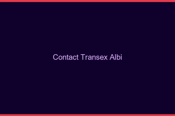 Contact Transex Albi