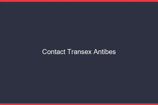 Contact Transex Antibes