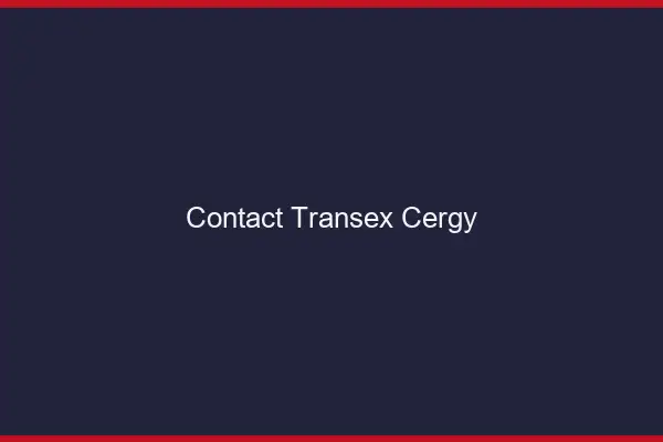 Contact Transex Cergy
