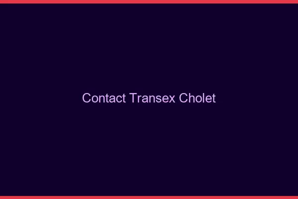 Contact Transex Cholet