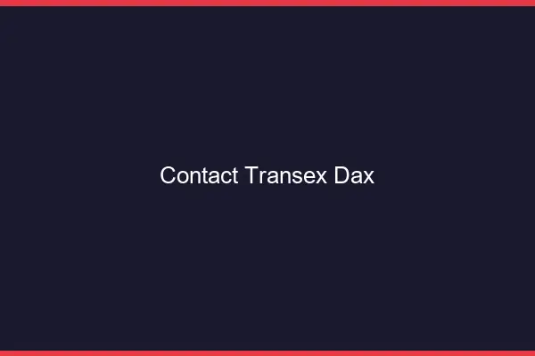 Contact Transex Dax