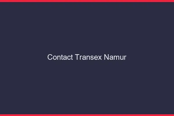 Contact Transex Namur