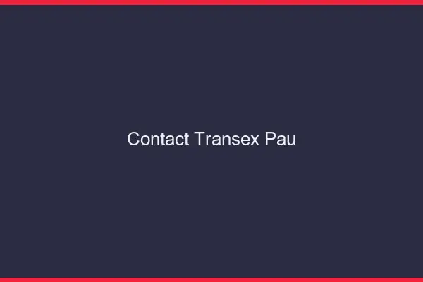 Contact Transex Pau