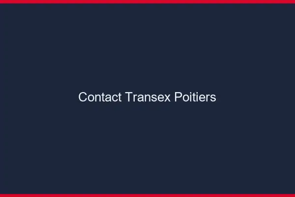 Contact Transex Poitiers