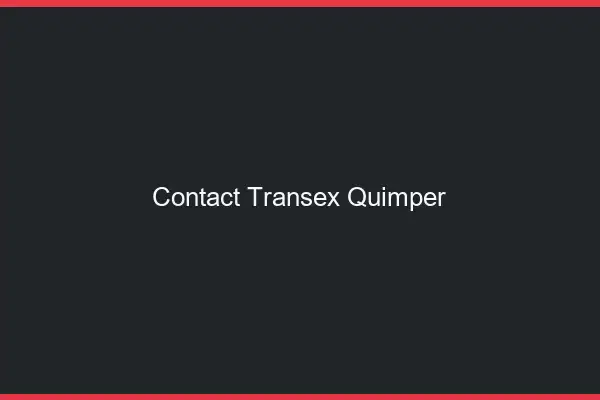 Contact Transex Quimper