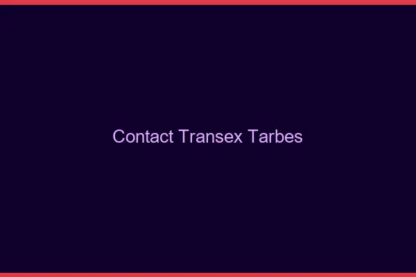 Contact Transex Tarbes