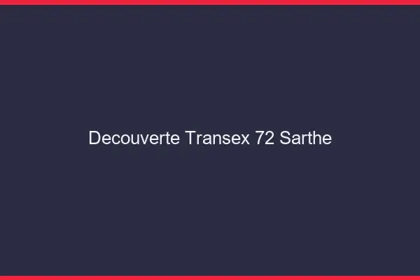 Découverte Transex 72 Sarthe