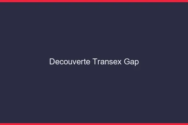 Découverte Transex Gap