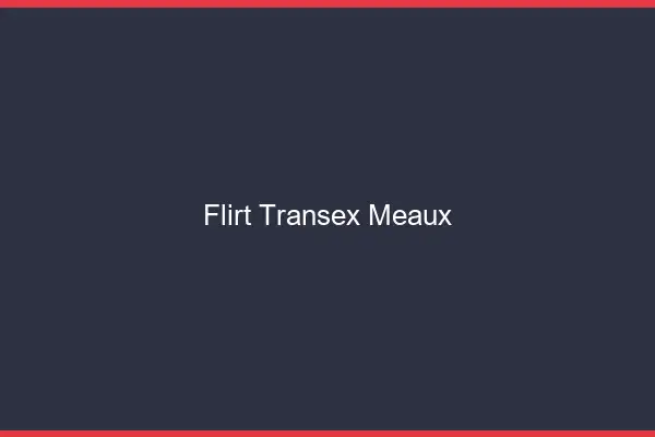 Flirt Transex Meaux