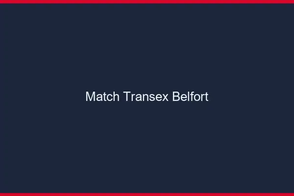 Match Transex Belfort
