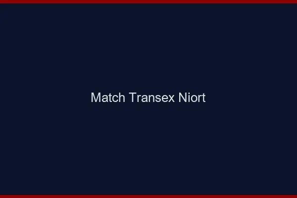 Match Transex Niort