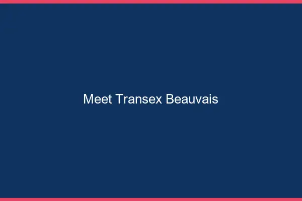 Meet Transex Beauvais