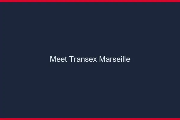 Meet Transex Marseille