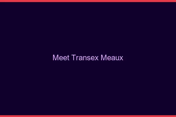 Meet Transex Meaux