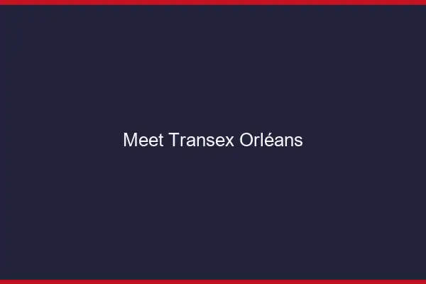 Meet Transex Orléans