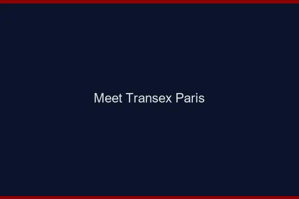 Meet Transex Paris