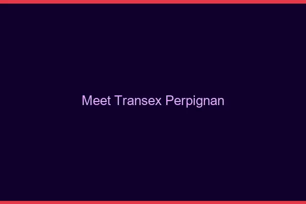 Meet Transex Perpignan