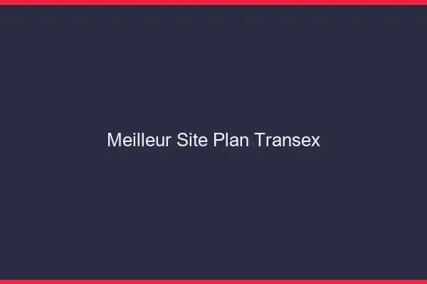 Meilleur site plan transex