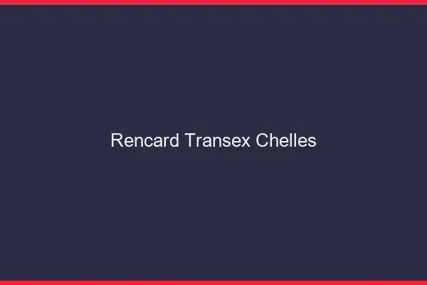 Rencard Transex Chelles