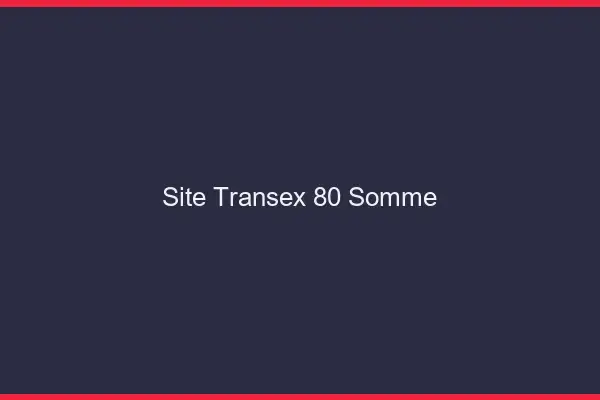 Site Transex 80 Somme