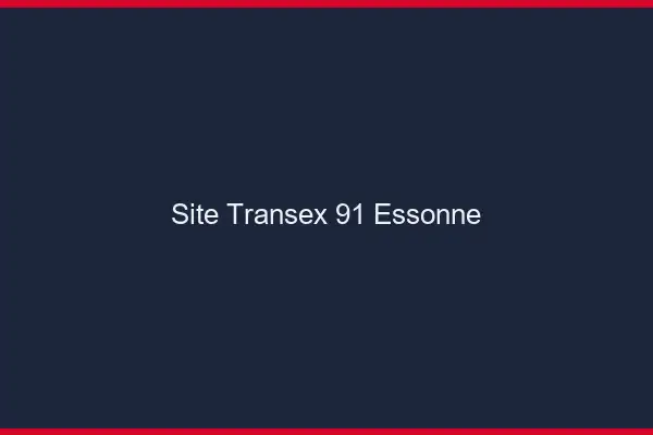 Site Transex 91 Essonne