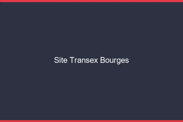 Site Transex Bourges
