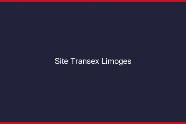 Site Transex Limoges
