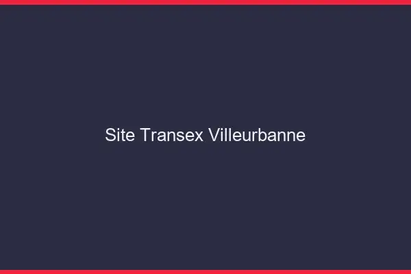 Site Transex Villeurbanne