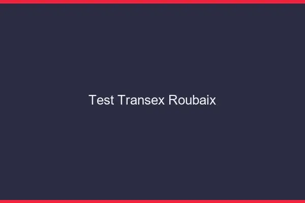 Test Transex Roubaix