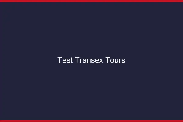 Test Transex Tours