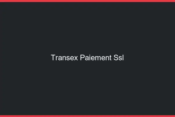 Transex paiement SSL